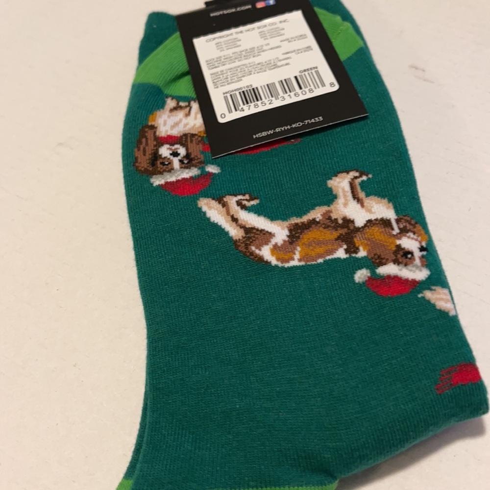 BUNDLE BUNDLE BUNDLE! CHRISTMAS CAVALIER PUP SOCK’S - Picture 3 of 3